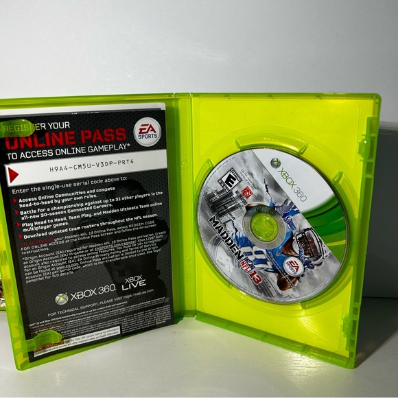 Madden NFL 10,12,15,25  (Microsoft Xbox 360) Lot of 4 **UNTESTED** - Picture 5 of 9